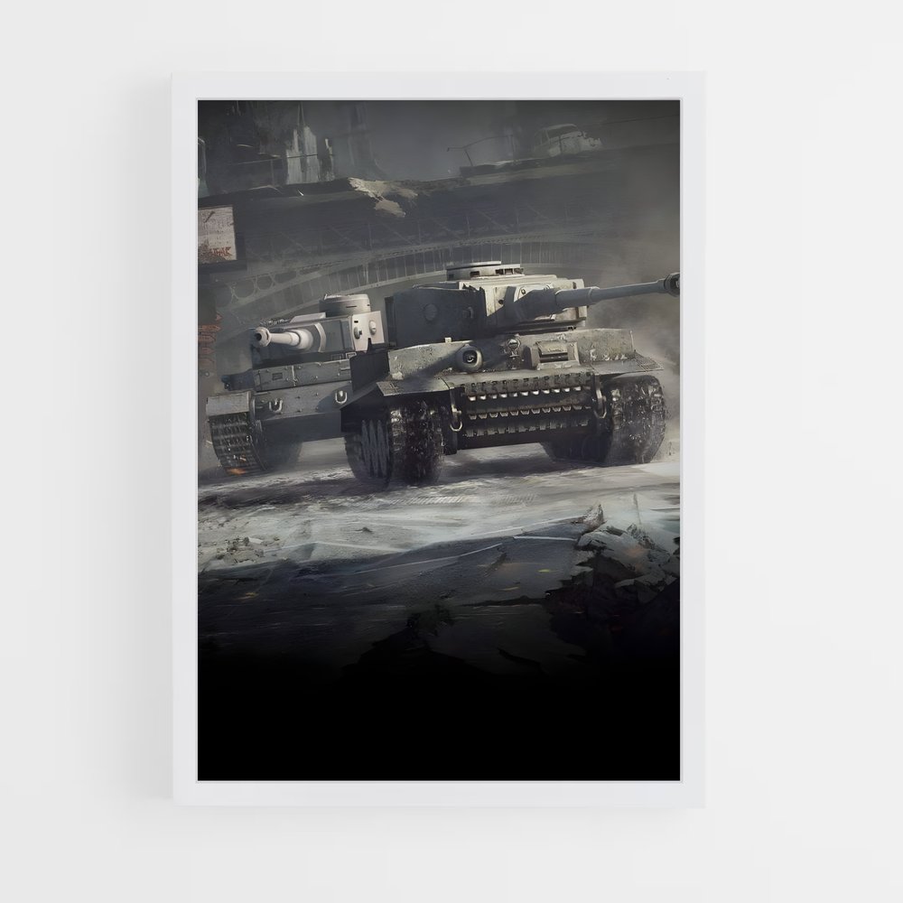 Poster Blitzkrieg Urbaine – affiche World Of Tanks (vue 3)
